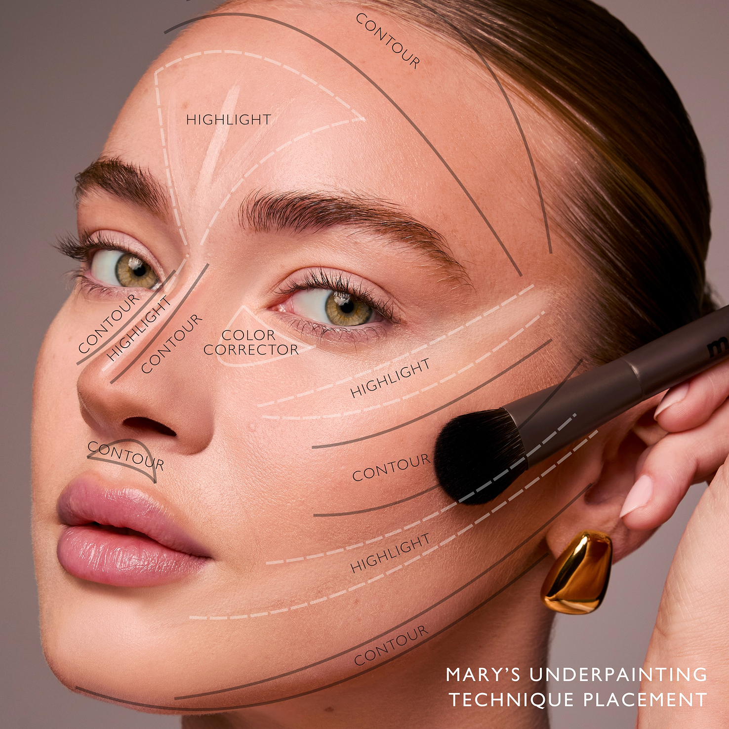 contour stick black skin