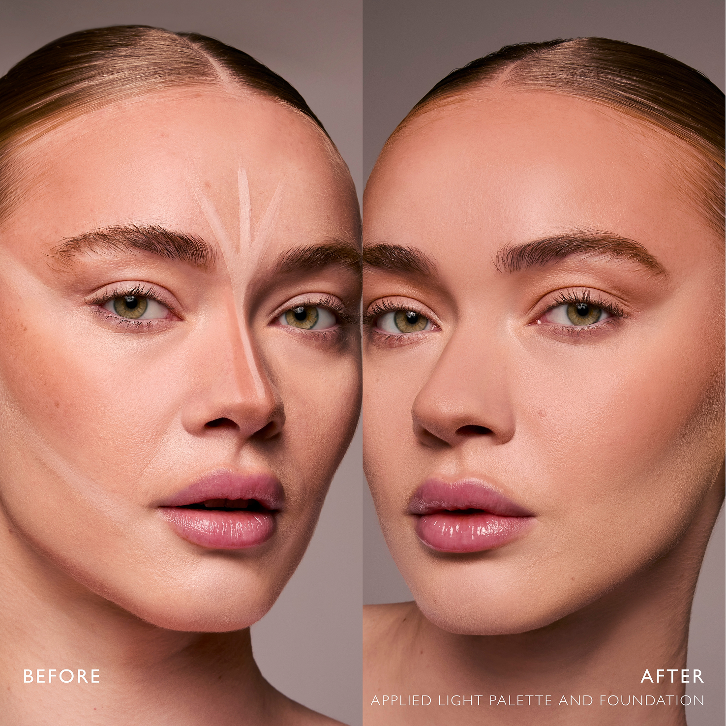 cream foundation palette