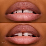 Close-up of lips with a before and after comparison labeled 'After Bittersweet'.