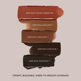 Underpainting Face Palette & Brush Duo - Deep Rich
